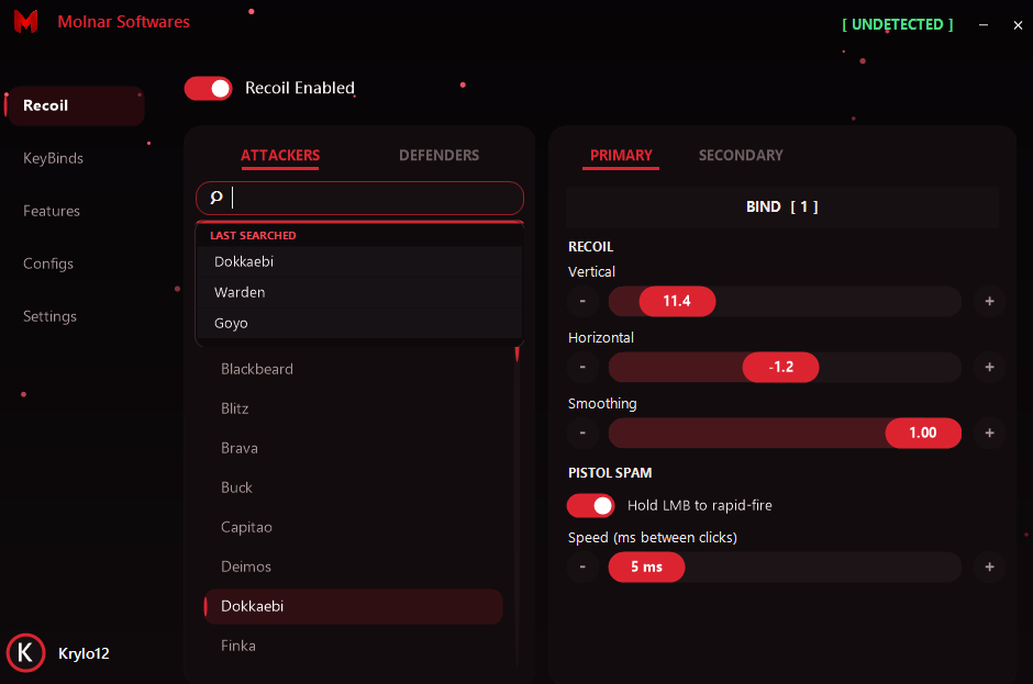 Molnar Softwares — Recoil Control Suite | Precision tools for serious ...